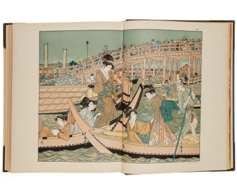 Joly (Henri L.) and Kumasaku Tomita. - Japanese Art & Handicraft,  number 155 of 175 copies  ,   plates, some colour, ex-libr