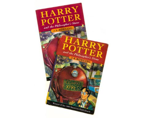 Rowling (J.K.) - Harry Potter and the Philosopher's Stone,  proof copy for the forty-third printing,  ink inscription to half