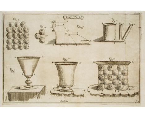 Guglielmini (Domenico) - Della Natura de' Fiumi. Trattato fisico-matematico,  first edition,   engraved frontispiece and 15 f