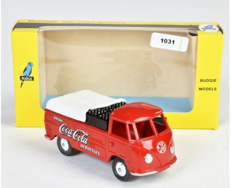 Budgie, VW Pritsche Coca Cola, England, 1:43, Druckguss, Okt Z 1, Z 1