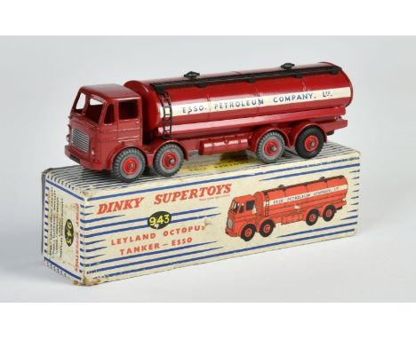 Dinky Toys, Esso Tankwagen, England, 1:43, Druckguss, min. LM, Okt Z 3+, Z 2+