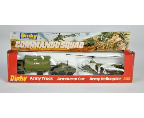 Dinky Toys, Army Set 303, v. 1978, England, 1:43, Druckguss, Okt Z 1-, Z 1