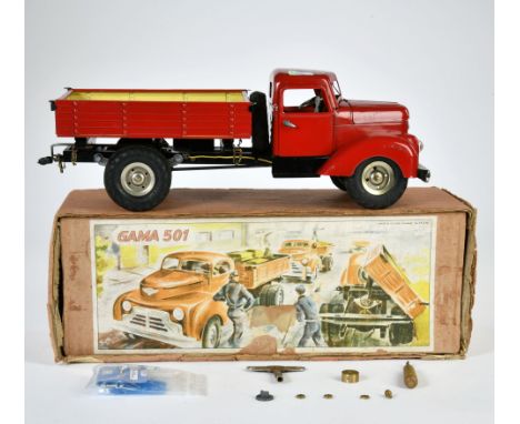 Gama, LKW 501, US Z. Germany, 40 cm, Blech, UW hakt, min. LM, (Kardanwelle defekt, optisch gut)