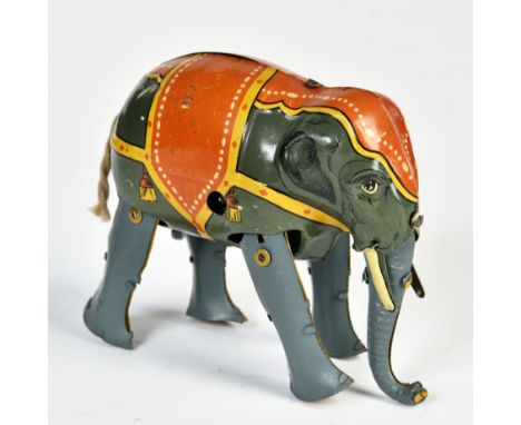 Gama, Elefant, Germany VK, 12 cm, Blech, UW ok, LM, Z 3