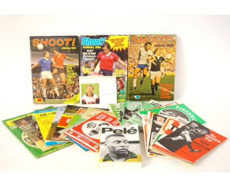 COLLECTION OF FOOTBALL MATCH PROGRAMMES
1960/90's, League and Cup, Scottish (many Celtic noted), English and European, Alex F