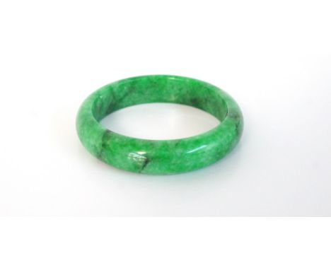 CHINESE JADE BANGLE
of circular form, 7cm diameter 