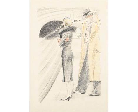 Rojankowski, Fedor. Paris Spring 1933, limited edition facsimile for subscribers, numbered 170 of 500, London: The Erotic Pri
