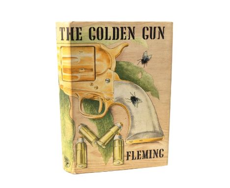 Fleming, Ian. The Man With The Golden Gun, first edition, London: Jonathan Cape, 1965. Publisher's black cloth lettered in gi