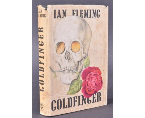 James Bond 007 - Ian Fleming: Goldfinger, London, Jonathan Cape, 1959, first edition, original black cloth covers, gilt lette