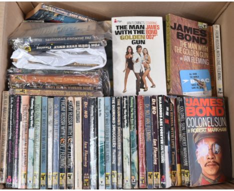 James Bond 007 - A very large collection of over 100x James Bond books published by Pan Books, include are a number of early 