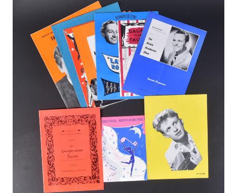 Music Memorabilia - a collection of original vintage c1950s and 1960s concert / show programmes, including; The Cliff Richard