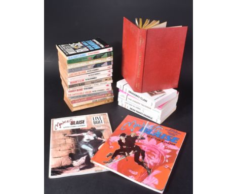 Modesty Blaise - Graphic Novels / Comic Books - A large collection of Modesty Blaise novels &amp; vintage comic books.&nbsp; 