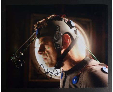 Lord Of The Rings - Andy Serkis - an autographed 8x10 colour photograph depicting Serkis in a motion-capture suit. Signed nea