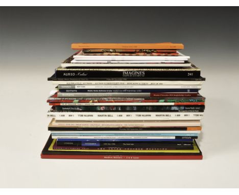 20th-21st century AD. A mixed group of exhibition catalogues and magazines on artistic themes including Imagines Imperatorum,