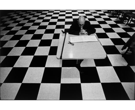 Arnold Newman (1918 – New York – 2006). Igor Stravinsky at Rehearsal, New York City. 1966Vintage oder früher Silbergelatineab