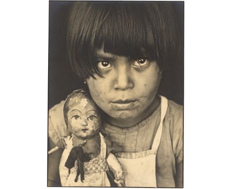 Margaret Bourke-White (New York 1904 – 1971 Stanford, Connecticut). Brazilian Girl, for 'American Can Company'. 1936Vintage. 