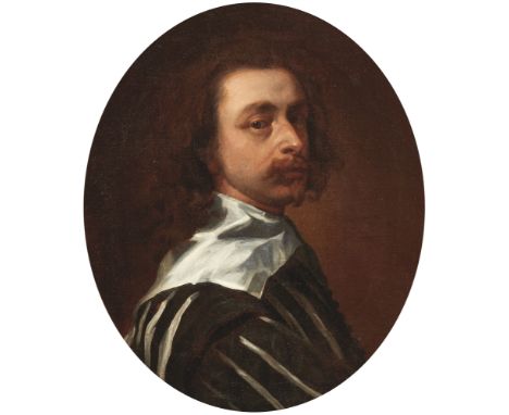 Anthony van Dyck, nach, Bildnis eines MannesÖl auf Leinwand (doubliert). 60 x 51,5 cm.Nach van Dycks Selbstporträt in der Nat
