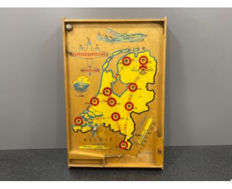 Vintage Bagatelle board game 43cm x 67cms