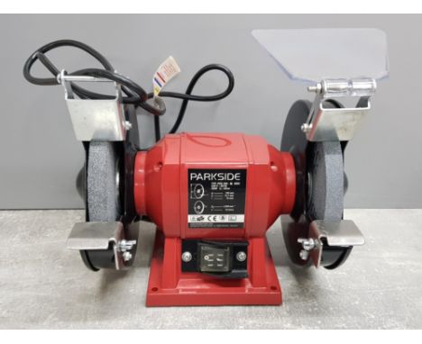Parkside double bench grinder with original box