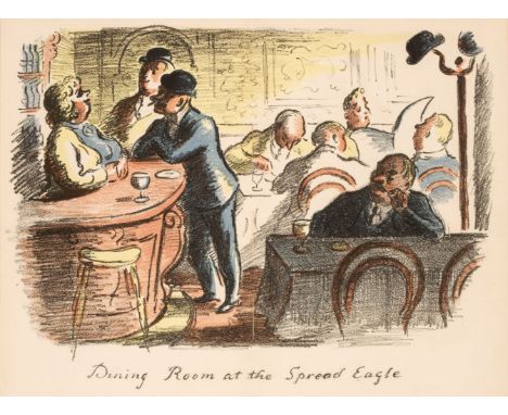 Ardizzone (Edward, illustrator). The Local, Lithographs by Edward Ardizzone, Text by Maurice Gorham, 1st edition, London: Cas