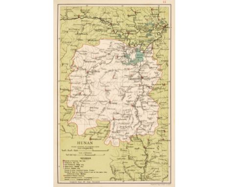 Stanford (Edward, publisher). Atlas of the Chinese Empire, containing separate maps of the eighteen provinces of China proper