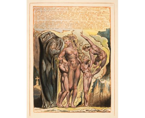 Blake (William). Jerusalem. A Facsimile of the Illuminated Book, London: Trianon Press for the William Blake Trust, [1951], 1