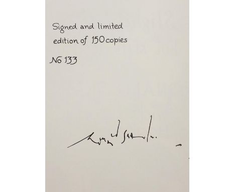 Searle (Ronald). Slightly Foxed but still desirable, London: Souvenir Press, 1989, signed by the author to the limitation pag