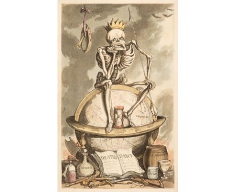 Rowlandson (Thomas, William Coombe). The English Dance of Death, from the designs of Thomas Rowlandson, with metrical illustr