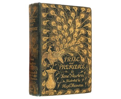 Austen (Jane). Pride and Prejudice, 1st Peacock edition, London: George Allen, 1894. illustrations by Hugh Thomson, some ligh