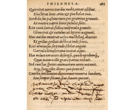 Ovidius Naso (Publius). Metamorphoseon libri XV. Denuo collatis probatissimae fidei exemplaribus quam accuratissime emendati,