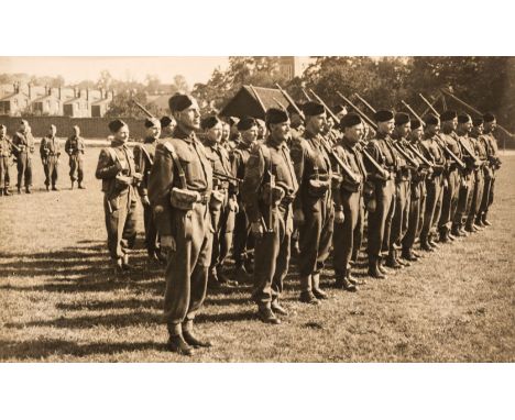 * Home Guard. A WWII archive relating to 2nd Lieutenant A.R.G. Collins circa 1943-44, a Caversham man who served with The 7th