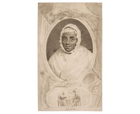 * Slavery. Portrait of Alice, circa 1805, uncoloured mixed method portrait, 130 x 80 mmQTY: (1)NOTE:Alice is thought to have 