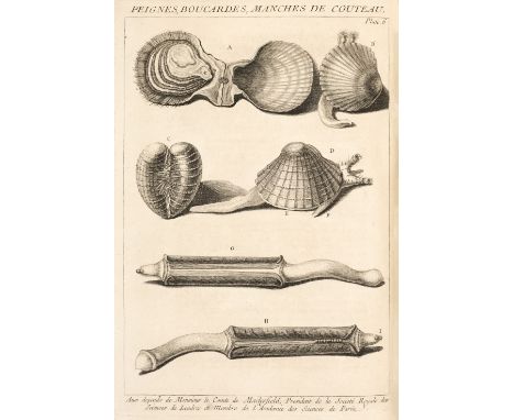 Dezallier d'Argenville, (Antoine Joseph). L'Histoire Naturelle éclaircie dans deux de ses parties principales, la Lithologie 