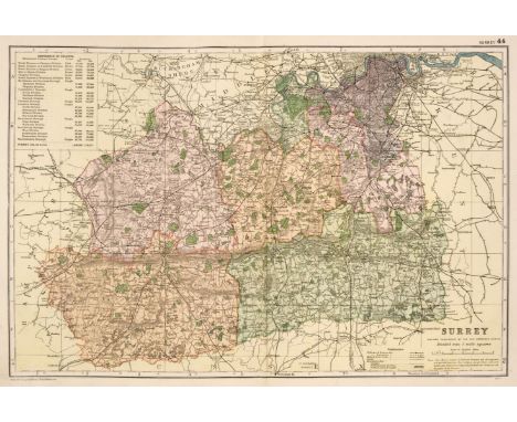 Bacon (G. W. publisher). Bacon's New Large-Scale Atlas of London and Suburbs Reduced from Ordnance Survey with Supplementary 