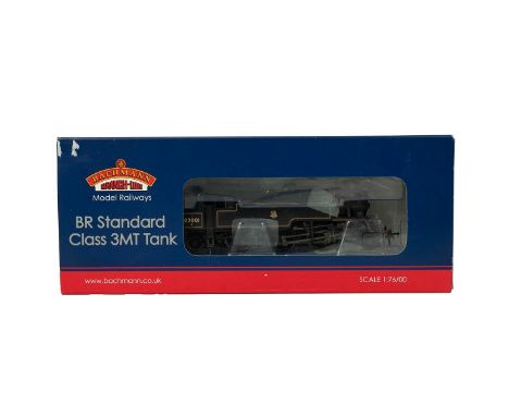 Bachmann Standard class 3MT 82001 tank, BR Black early emblem (weathered) digital, 1:76/00 scale.