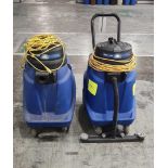 (2) Windsor Recover 18 Wet Dry Floor Vacuums