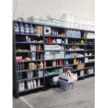 Metal Shelving w/ Contents