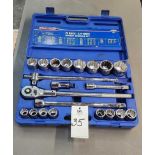 21 Piece -3/4 Drive Socket Wrench Set
