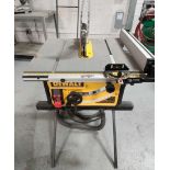 Dewalt Table Saw w/ stand and vac