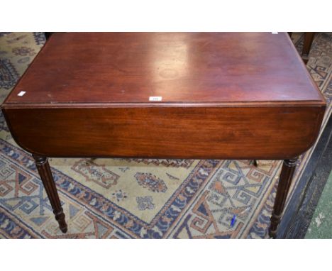 A 19th century mahogany Pembroke table