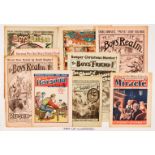 Story Paper Christmas Numbers (1906-1947). Boy's Realm 1906, 1912, 1913, Dreadnought 1914, Boys'
