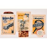 Modern Boy No 4 (1928) WFG Sunbeam Metal Model, No 449 (1936) wfg Jimmie Guthrie Champion Motor