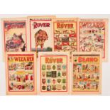 Major character first appearances (1928-53). Rover 304 (1928) 1st Morgyn The Mighty, 305 1st
