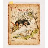 The Nursery "Alice" (1890 MacMillan and Co). Second edition containing 20 coloured enlargements from