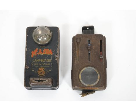A WWII German Army Daimon torch and another