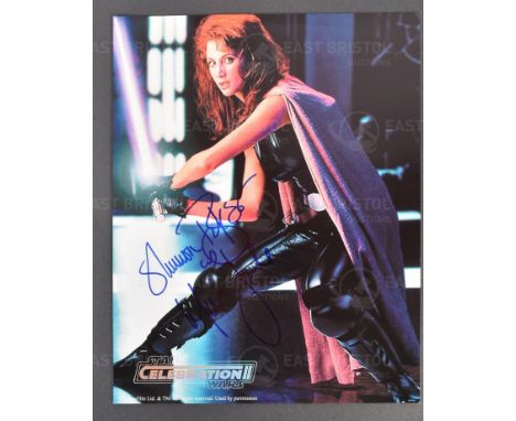 Estate of Jeremy Bulloch - Star Wars - Celebration II - Shannon McRandle (Mara Jade) - autographed official 8x10" high qualit