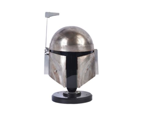 Estate of Jeremy Bulloch - Star Wars - Boba Fett - Bulloch's personally owned 1/1 scale fan-made replica steel Boba Fett helm