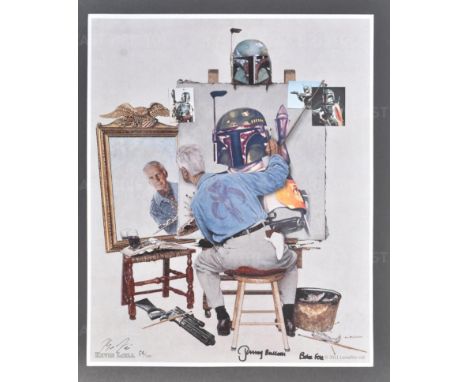 Estate of Jeremy Bulloch - Star Wars - Artwork - Kevin Liell (Official Star Wars Artist) - a Limited Edition print depicting 