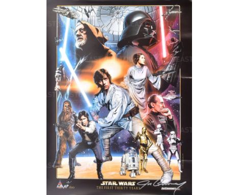 Estate of Jeremy Bulloch - Star Wars - Artwork - Joe Corroney (artist) - The First Thirty Years - Star Wars Celebration Europ