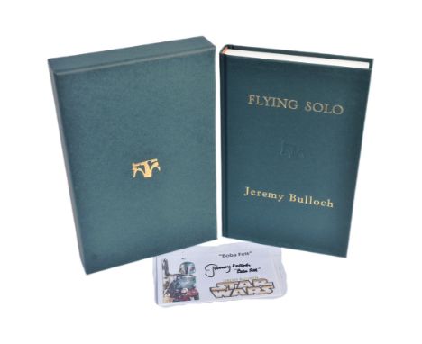 Estate of Jeremy Bulloch - Flying Solo - Bulloch's personally un-numbered copy of his autobiography. 2004 First Edition. Only